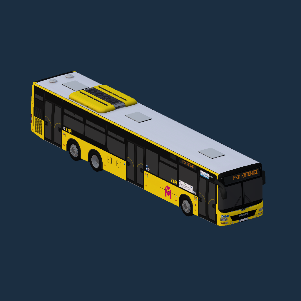ZTM - PKM Katowice (Lion’s City A26, Fictional)