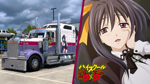 Kenworth W900 Akeno Himejima - High School DxD [Combo Skin]