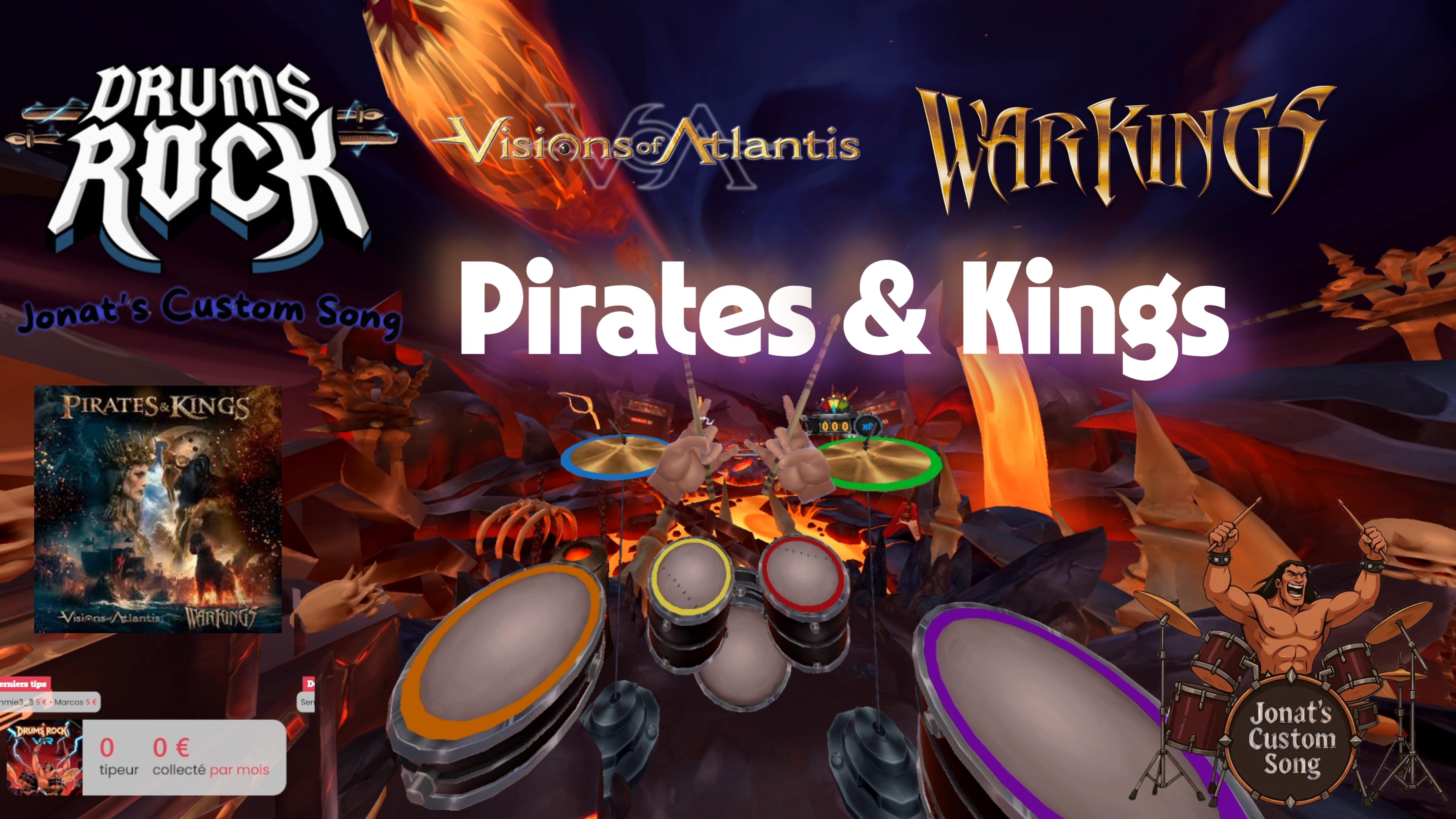 VISIONS OF ATLANTIS & WARKINGS - Pirates & Kings