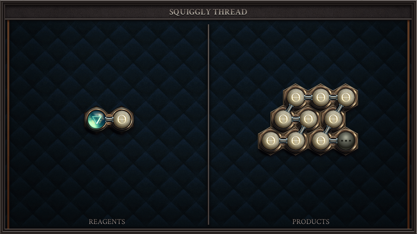 SQUIGGLY THREAD