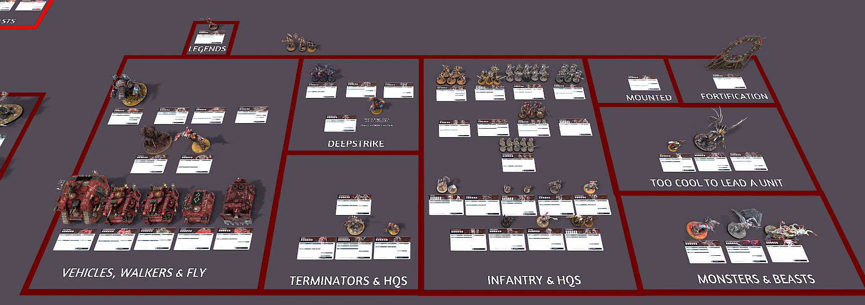 The Word Bearers some models and datasheets (W.I.P)
