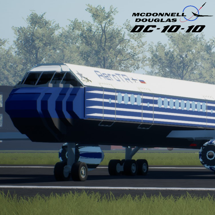 Softbody AIR LINER McDonnell Douglas DC-10-10 AeroTR