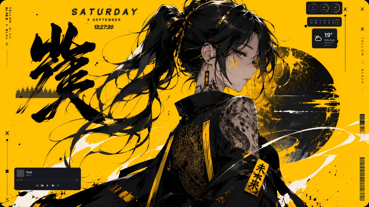 Yellow Anime