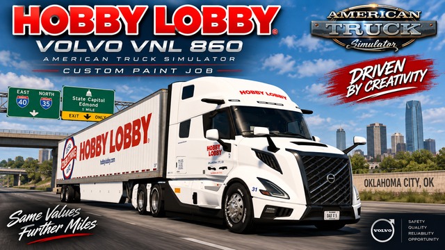 Hobby Lobby – Volvo VNL 860 preview