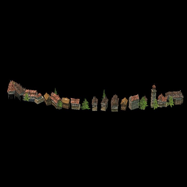 Overworld streets - freehand 16