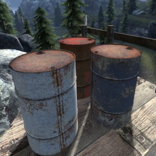 Slightly Better Oil Drums (Port)
