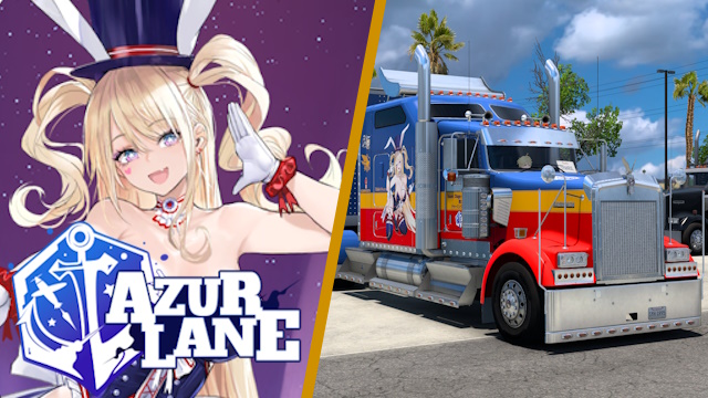 Kenworth W900 USS Guam (Stage-Setting Charmer) - Azur Lane [Combo Skin]