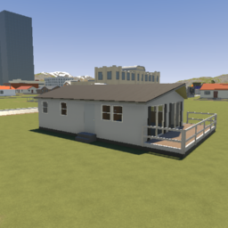 1960s 1 bedroom prefab leisure house (unfurnished)