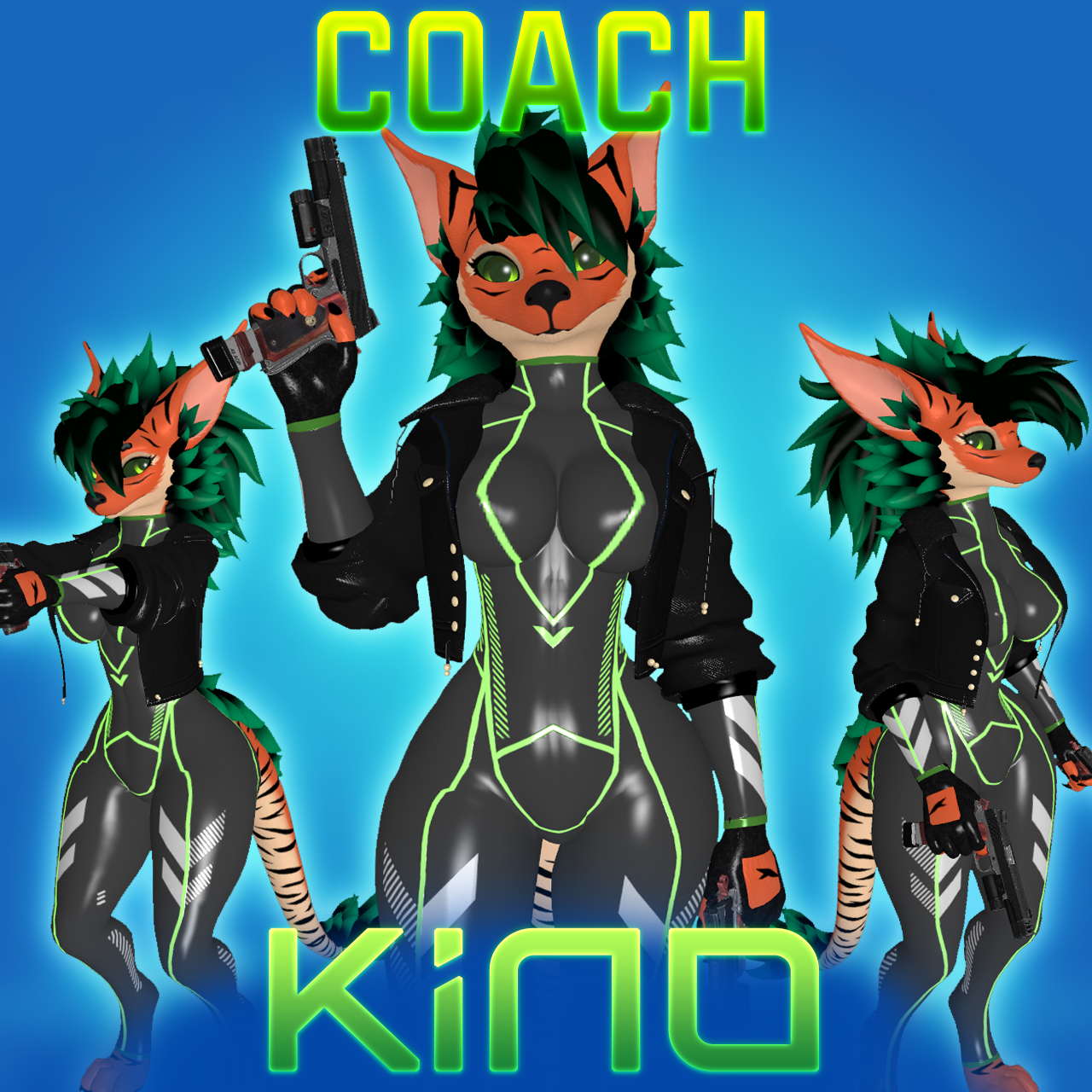 [COMM] VRC: Kino Cybersuit - Coach
