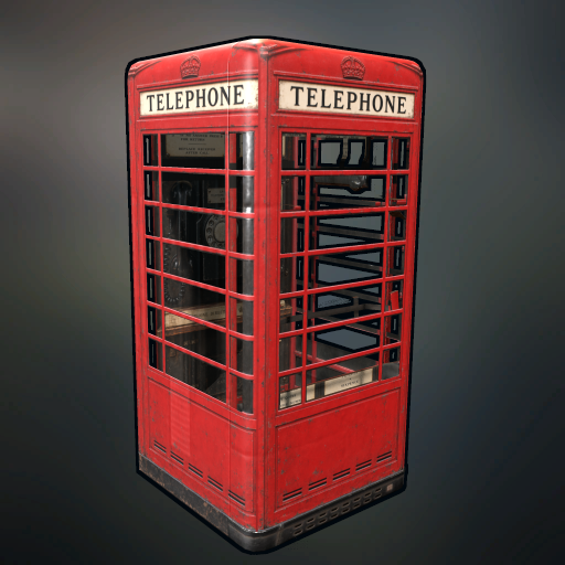 British Telephone Box | Fridge