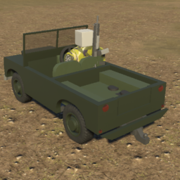 Conquest 1951 Land Rover Series I (base, w/ hitch)