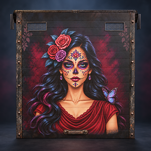 La Catrina | Garage Door