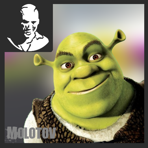 Shrek over molotov