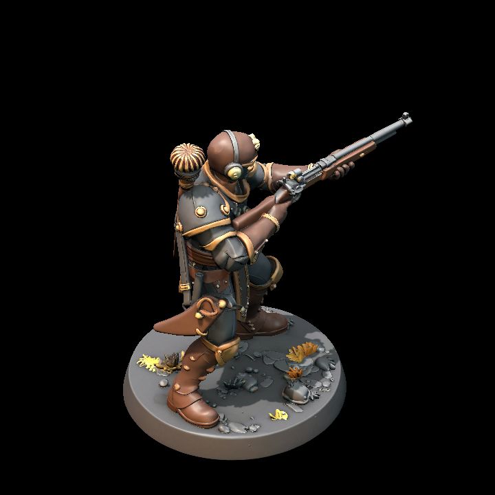 steampunk rifleman