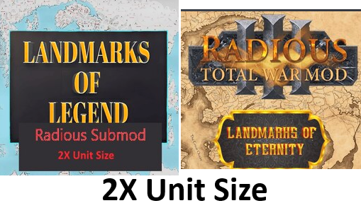 2X Units For Radious Landmarks  of Eternity + Landmarks of Legend