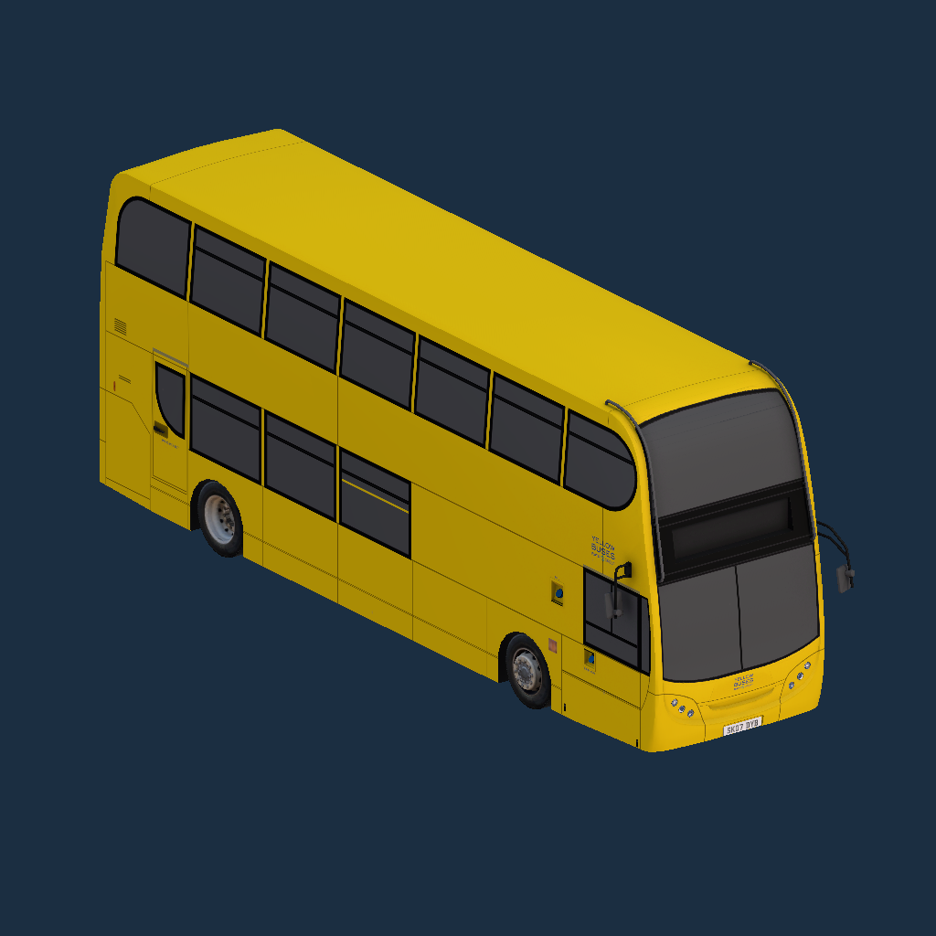 Alexander Dennis Enviro 400 Classic Yellow Buses RATP Group