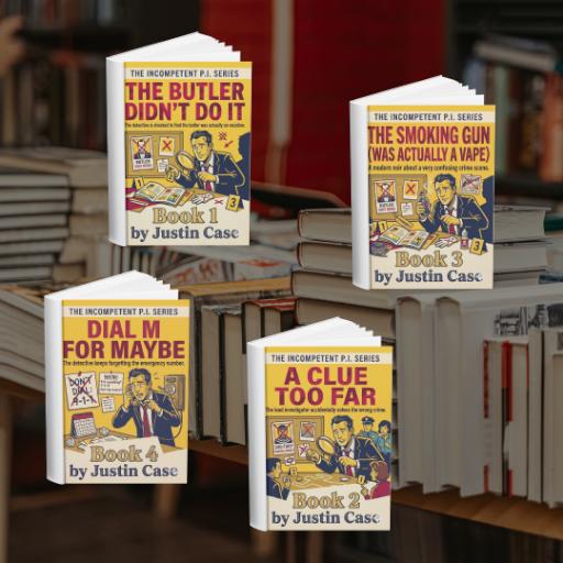 The "Incompetent P.I." Series by Justin Case