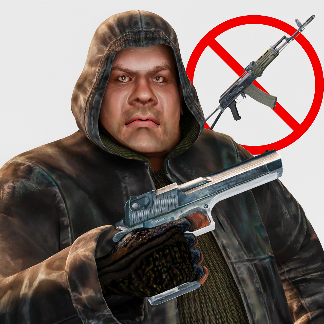 True Borov + Buffed Black Kite (Desert Eagle)
