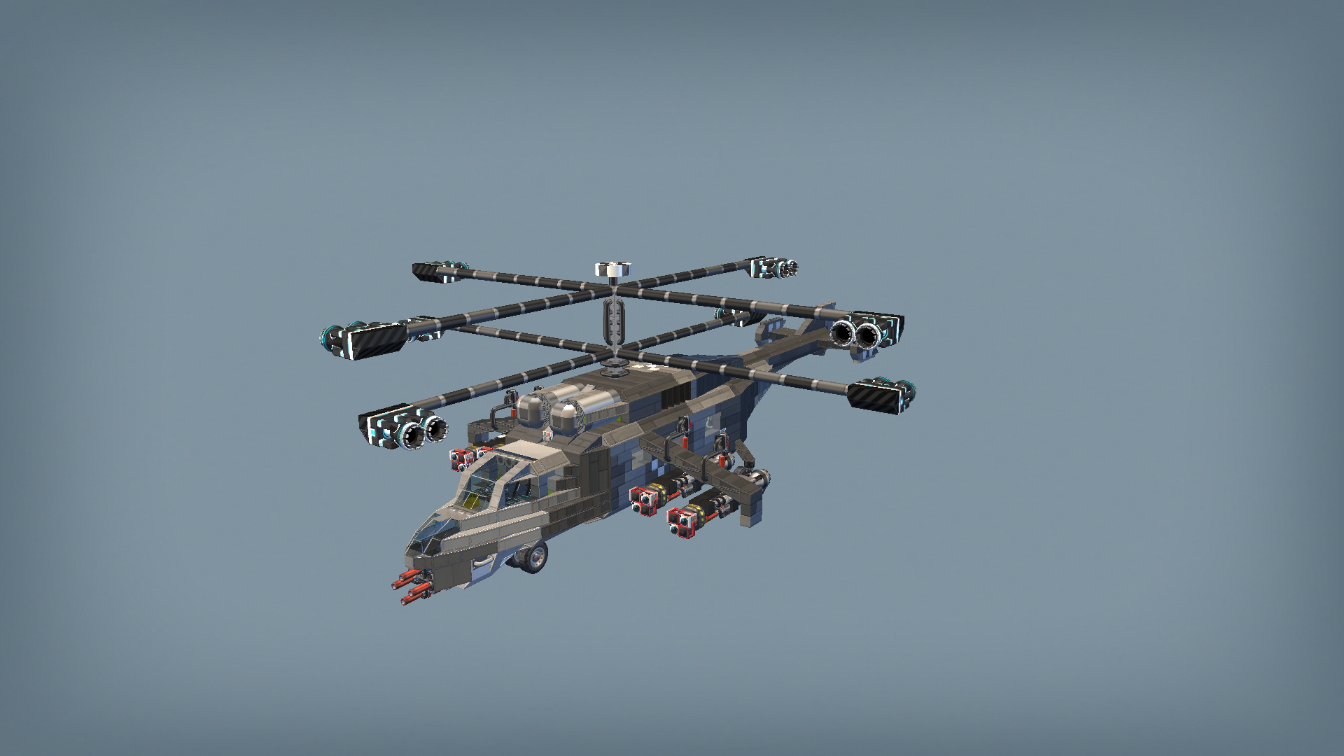 Attack helicopter 02 (camouflage 5)