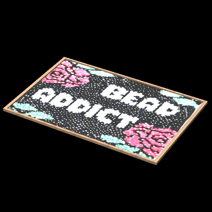 Bead addict coaster for drinks