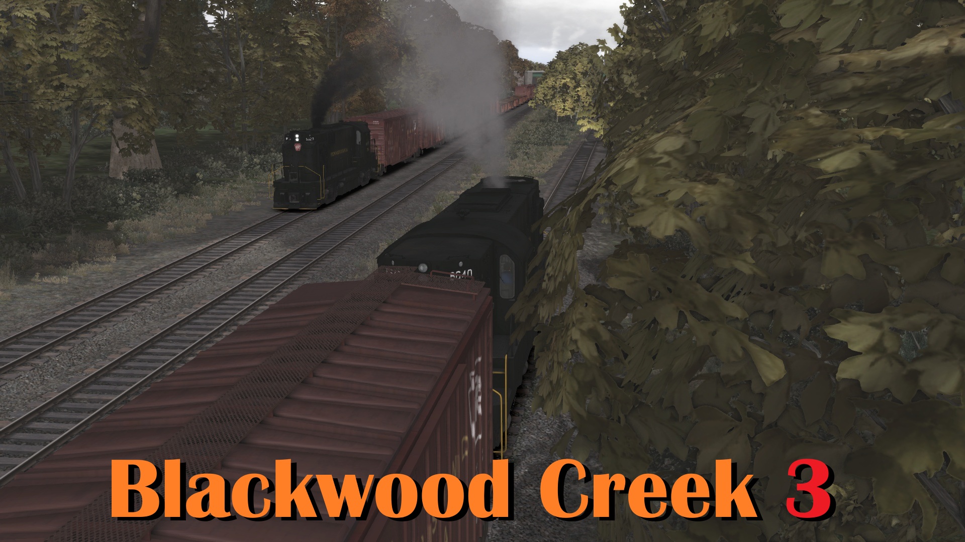 N.S1333 Blackwood Creek - PRR Alco RS11 Whitestake to Baumann