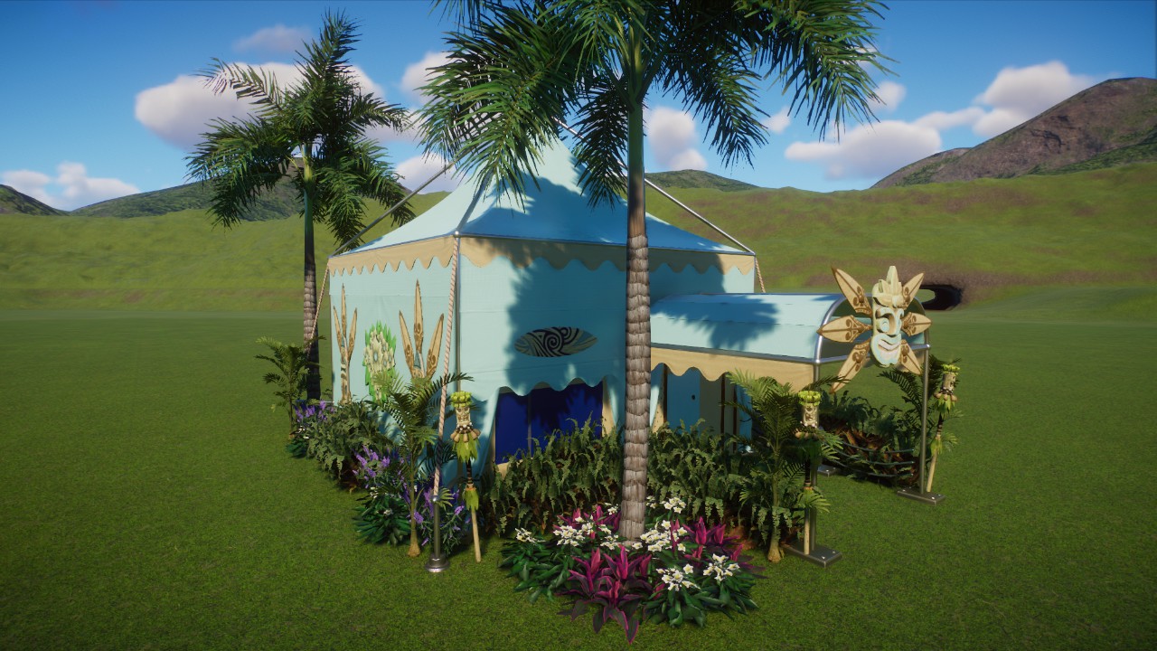 Tropical Party 8x8 Fac Shell 2