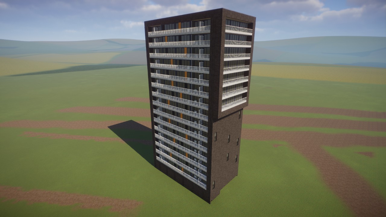 Apartment building by justGoron