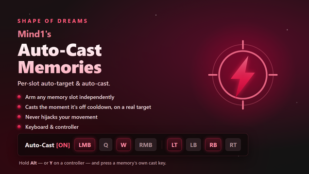 Mind1's Auto-Cast Memories