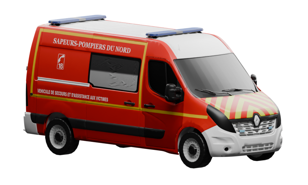 Renault Master VSAV preview