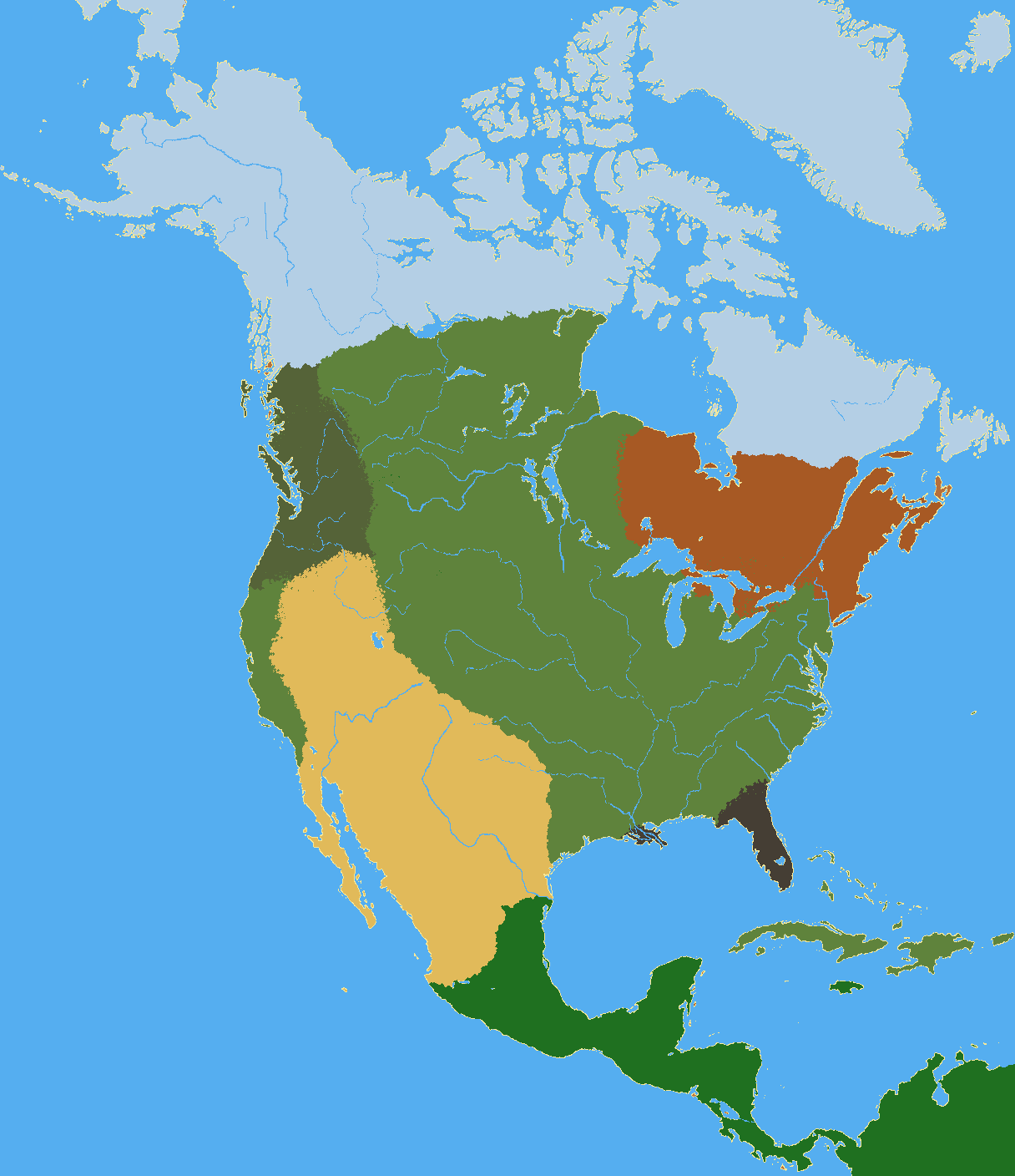 19x22 North America