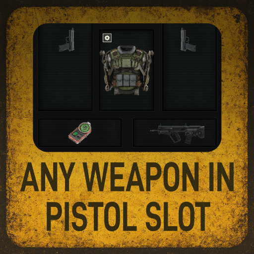 AnyWeaponFitsPistolSlot by sdwvit