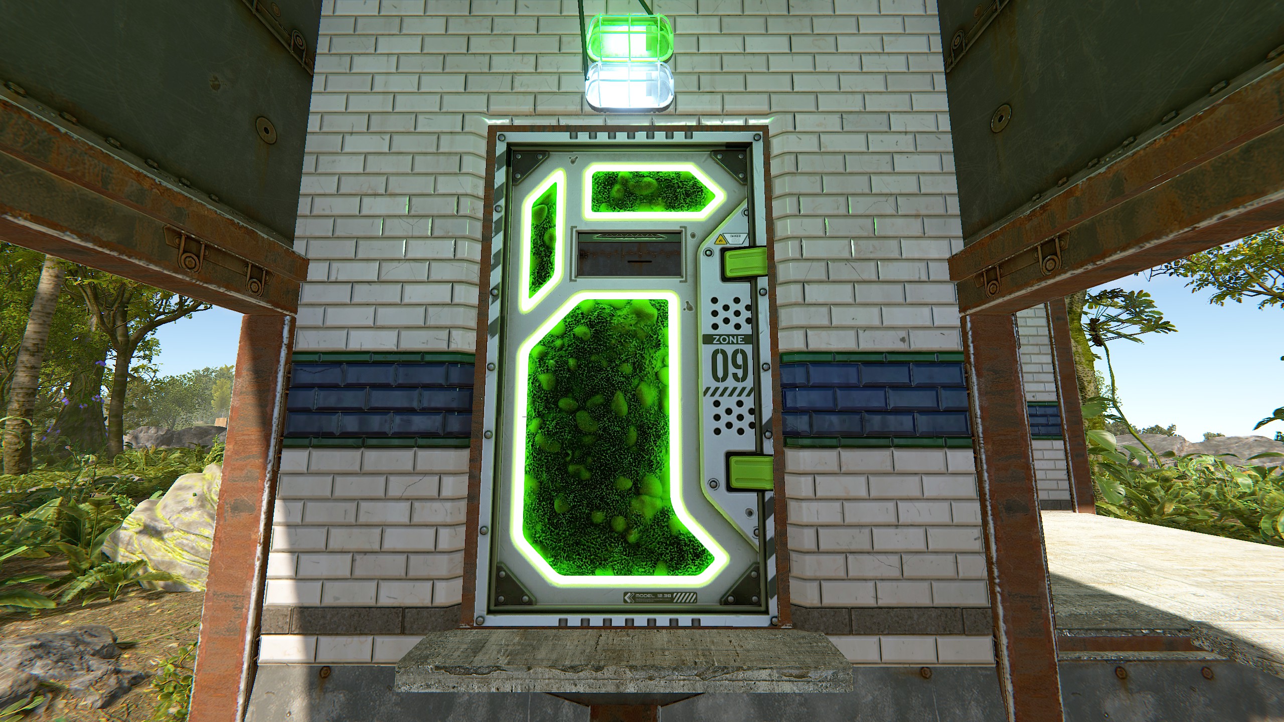 Greening Area Armored Door thumbnail 9