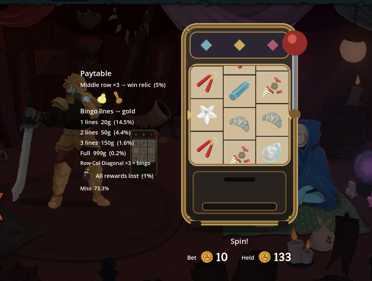 Lucky Relic Reels