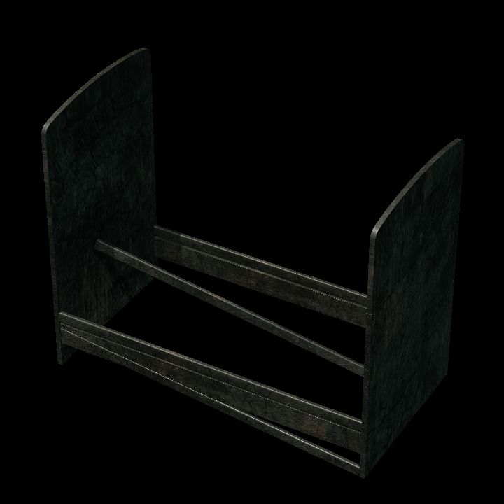 Crib or cot burned 1