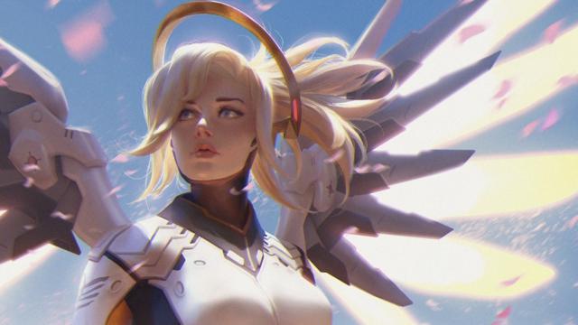 R-18 Mercy (Overwatch) animated Glow Tablet Medkit