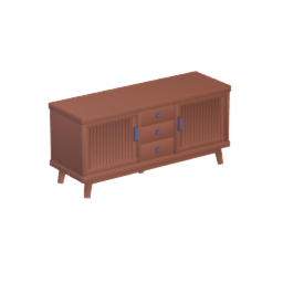 Fluted Sideboard
