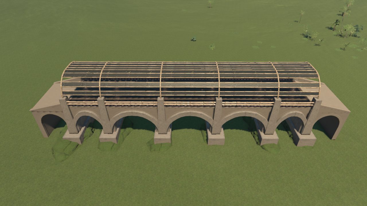 Puente tropical grande
