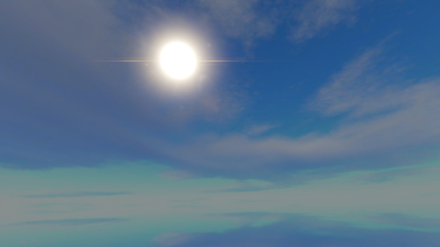 Cloud Skybox (for Skyblock) preview