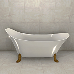 Art deco bathtub