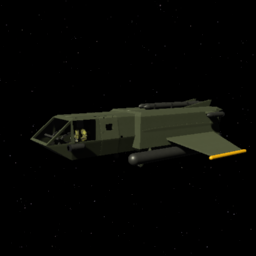 Drop Ship Green for Space by Uncle T
