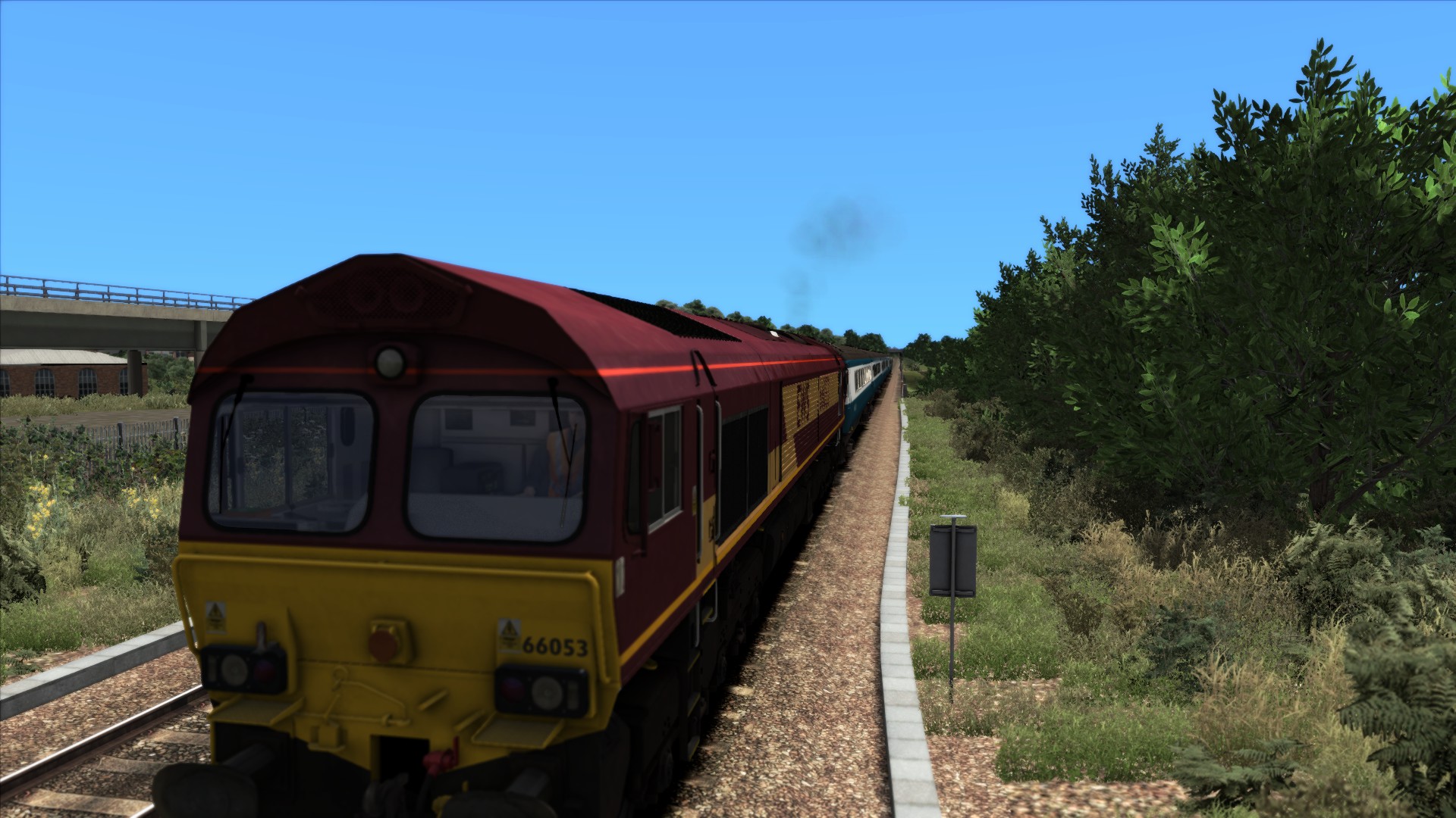 66053 Passenger 5 MK3 Nottingham to Lincoln