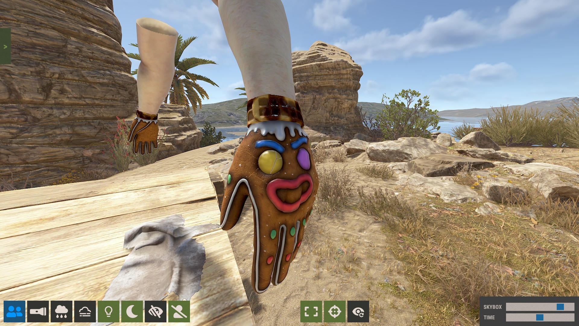 Gingerbread Tactical Gloves