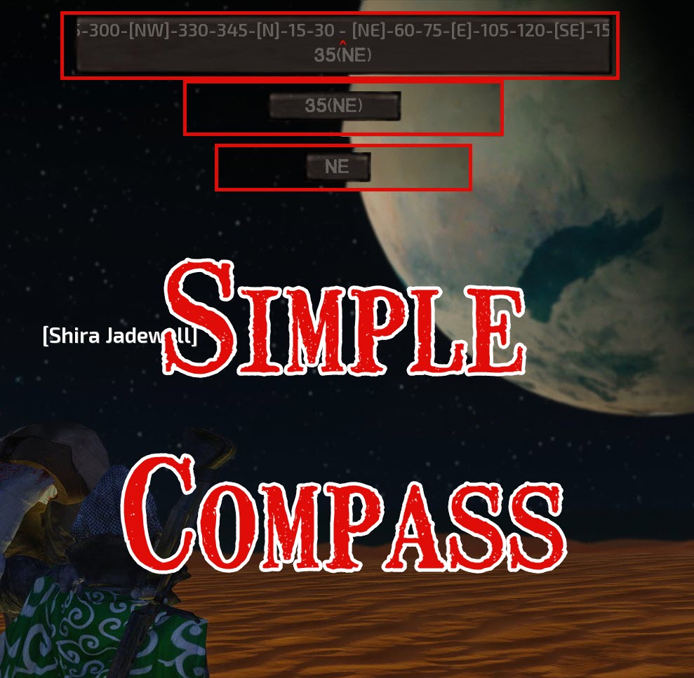 Simple Compass (RE_Kenshi) preview