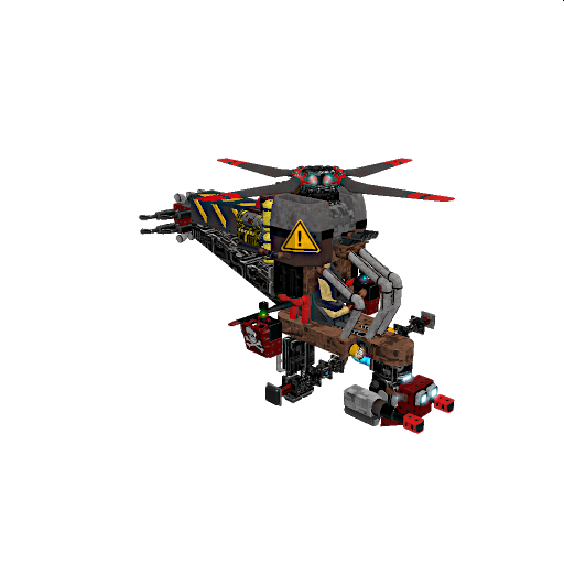 Steampunk mini helicopter