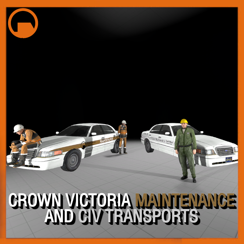 Crown Victoria Maintenance/Civ Transports Vehicles