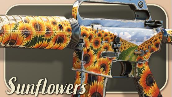 M4A1-S | Sunflowers (Vibrant)