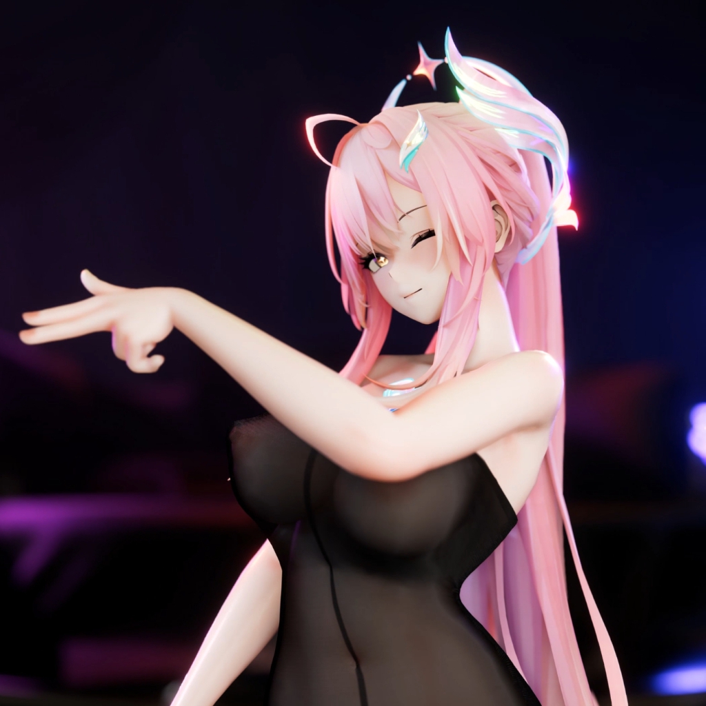 Blender160【Aemeath 爱弥斯】mysterious preview
