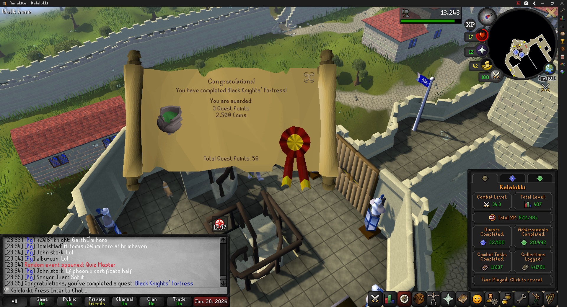 Old School RuneScape gameplay screenshot 2