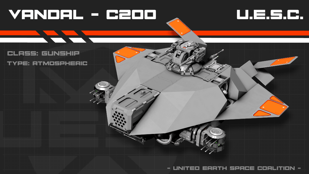 Vandal [C200] - Gunship preview