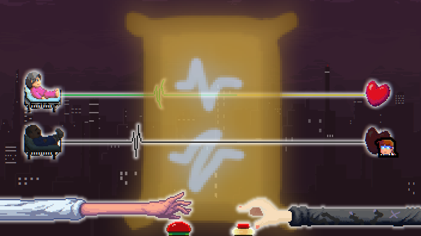 Rhythm Doctor OST - 3-3 Distant Duet but the swing is reverse